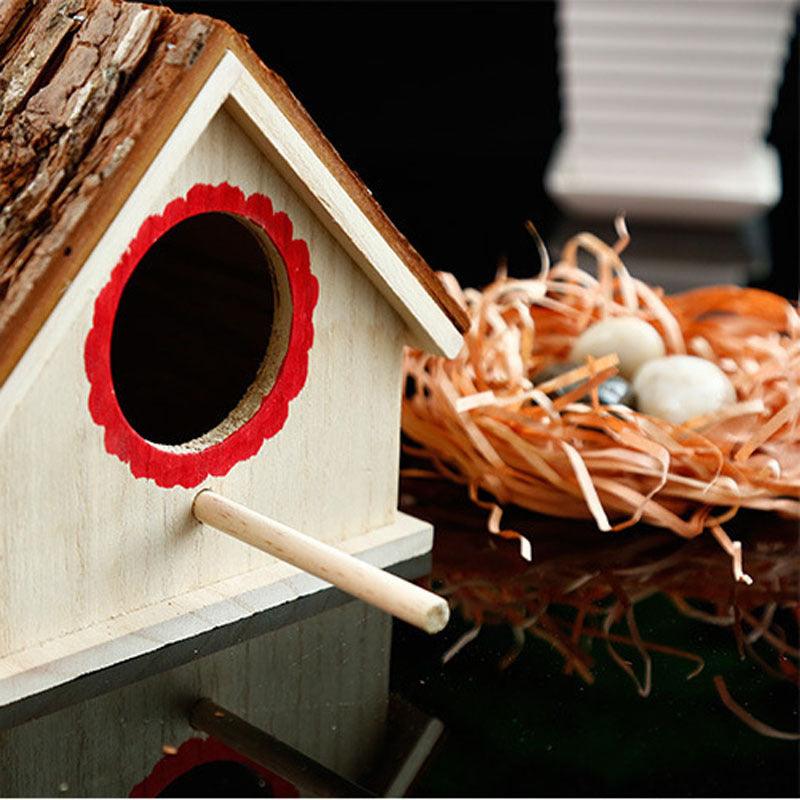 Outdoor Tree Parrot Breeding Box - A Natural Haven For Your Feathered Friends